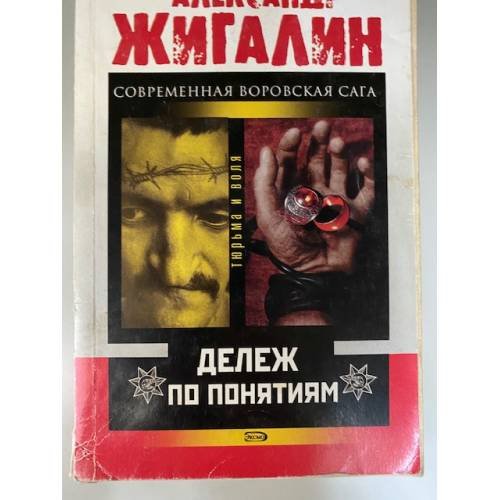 Обложка книги «Дележ по понятиям» — Александр Жигалин, ISBN 9785699222179