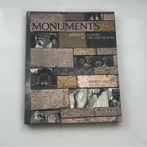 Обложка книги «Monuments: America's History in Art and Memory» — Judith Dupré