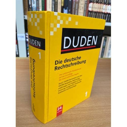 Обложка книги «Duden - Die deutsche Rechtschreibung 24. Auflage» — Автор не указан, ISBN 3411040149
