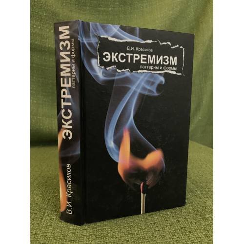 Обложка книги «Экстремизм: Паттерны и формы» — Красиков В.И., ISBN 9785760906083