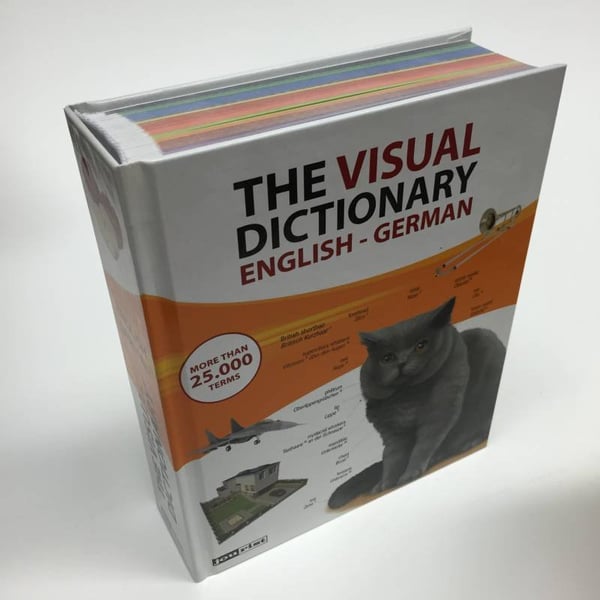 Обложка книги «The visual dictionary English-German» — Автор не указан, ISBN 9783898949972