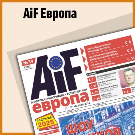 Обложка книги «Aif Европа»