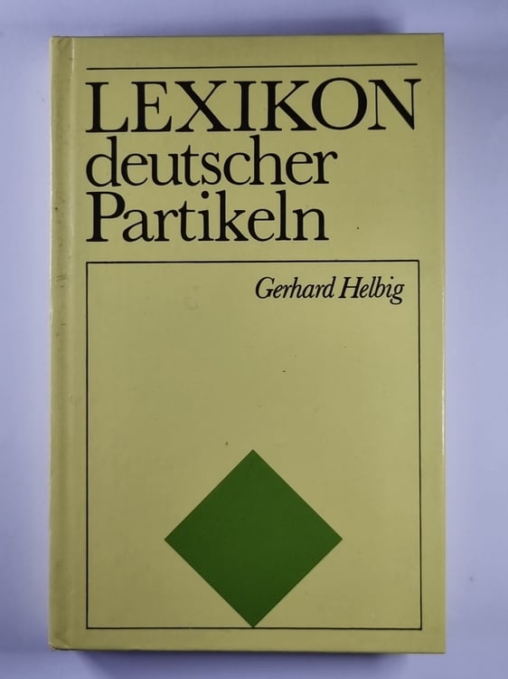 Обложка книги «Lexikon deutscher Partikeln» — Gerhard Helbig