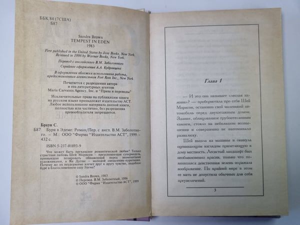 Дополнительное изображение книги «Буря в Эдеме»