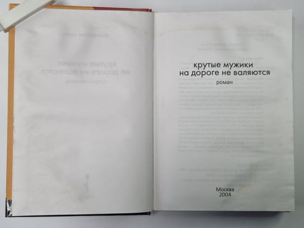 Дополнительное изображение книги «Крутые мужики на дороге не валяются»