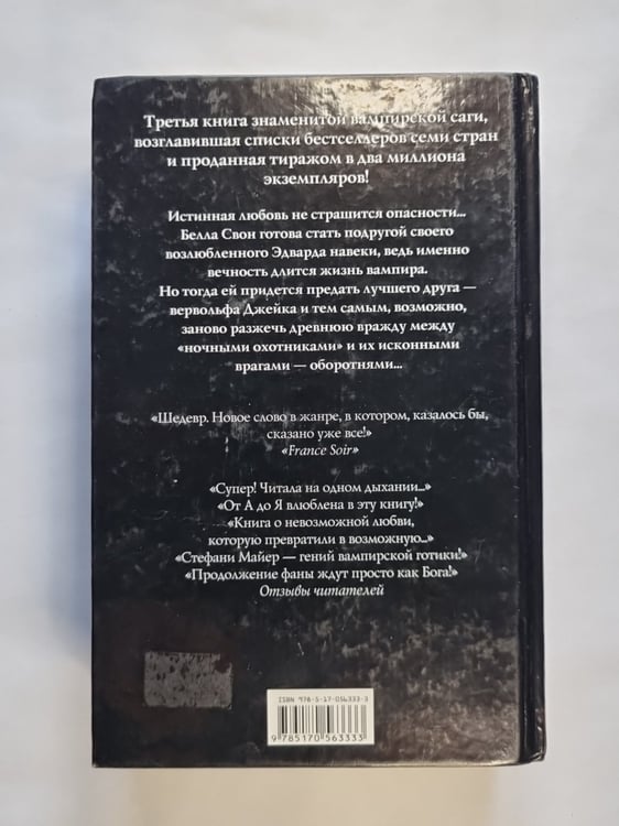 Дополнительное изображение книги «Затмение»