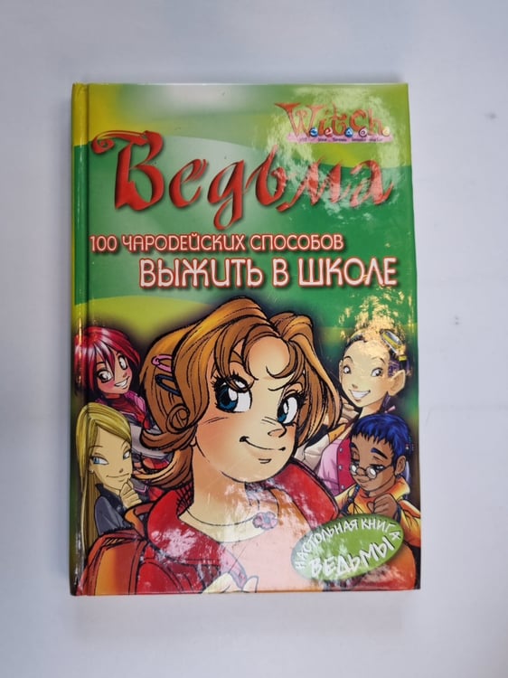 Обложка книги «100 чародейских способов выжить в школе (Серия: "Ведьма")» — Джон Рагман