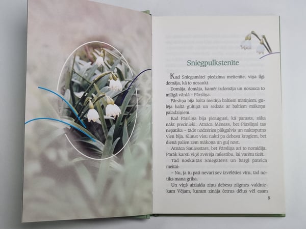 Дополнительное изображение книги «Pasakas par ziediem»