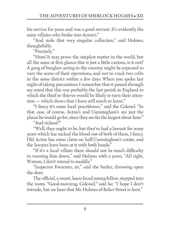 Дополнительное изображение книги «The Adventures of Sherlock Holmes XII = Приключения Шерлока Холмса XII: на англ.яз»