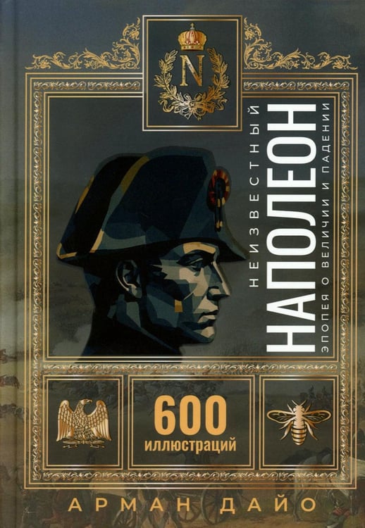 Обложка книги «Неизвестный Наполеон. Эпопея о величии и падении» — Дейо Арман