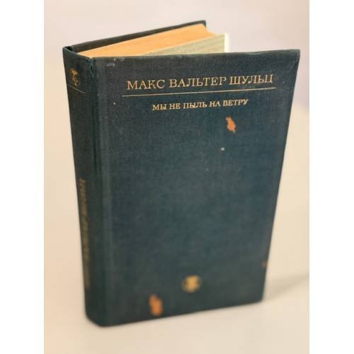 Обложка книги «Мы не пыль на ветру» — Шульц М.