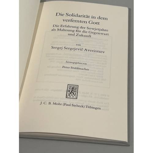 Дополнительное изображение книги «Die Solidarität in dem verfemten Gott»