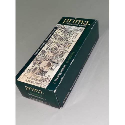 Обложка книги «Prima B 1. Vokabelkartei. Gesamtkurs Latein» — Clement Utz, ISBN 9783766150240