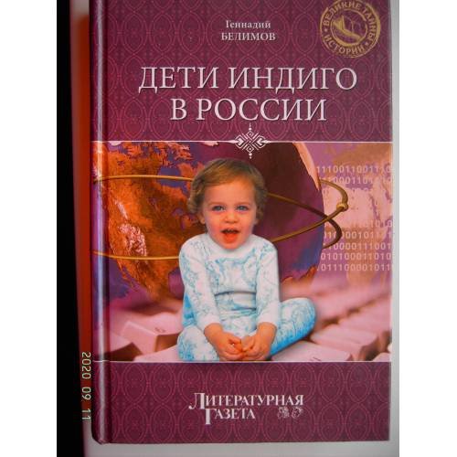 Обложка книги «Дети индиго в России (L)» — Геннадий Белимов, ISBN 9785953357890