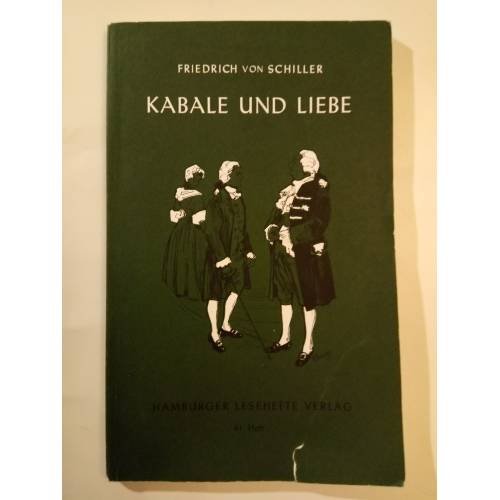 Обложка книги «Kabale und Liebe» — Von Schiller F., ISBN 9783872910608