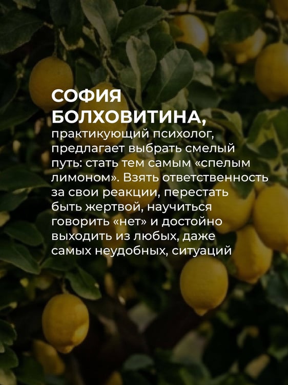 Дополнительное изображение книги «Не будь гнилым лимоном. Тренинг развития здоровых отношений в личной жизни, на работе и в любой непонятной ситуации»