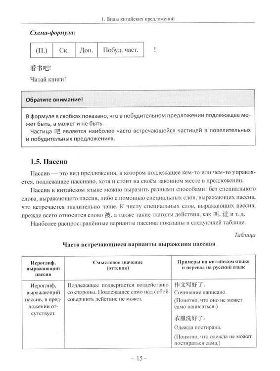 Дополнительное изображение книги «Самоучитель по базовой грамматике китайского языка»