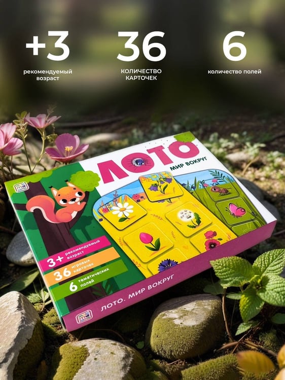 Дополнительное изображение книги «Лото. Мир вокруг»