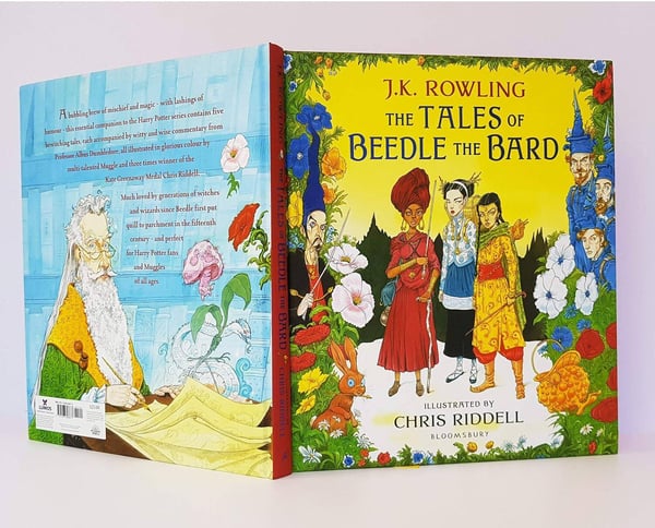 Дополнительное изображение книги «The Tales of Beedle the Bard illustr. edition J.K. Rowling Сказки Барда Бидля иллюстр. издание Дж.К Роулинг / Книги на английском языке»