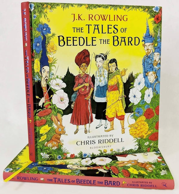 Дополнительное изображение книги «The Tales of Beedle the Bard illustr. edition J.K. Rowling Сказки Барда Бидля иллюстр. издание Дж.К Роулинг / Книги на английском языке»