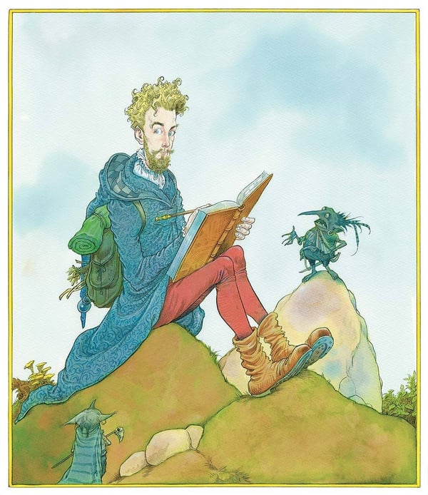 Дополнительное изображение книги «The Tales of Beedle the Bard illustr. edition J.K. Rowling Сказки Барда Бидля иллюстр. издание Дж.К Роулинг / Книги на английском языке»