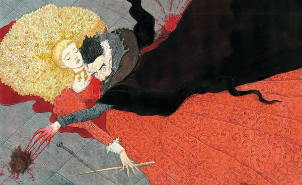 Дополнительное изображение книги «The Tales of Beedle the Bard illustr. edition J.K. Rowling Сказки Барда Бидля иллюстр. издание Дж.К Роулинг / Книги на английском языке»