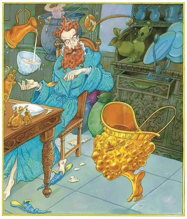 Дополнительное изображение книги «The Tales of Beedle the Bard illustr. edition J.K. Rowling Сказки Барда Бидля иллюстр. издание Дж.К Роулинг / Книги на английском языке»