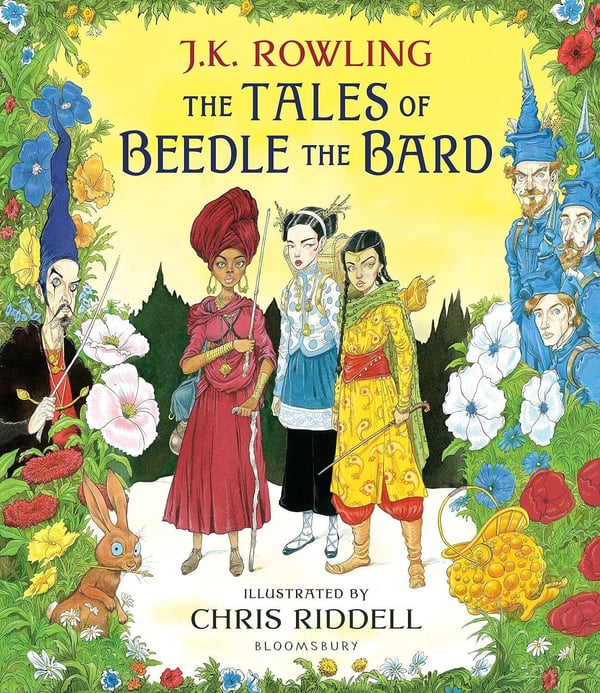 Обложка книги «The Tales of Beedle the Bard illustr. edition J.K. Rowling Сказки Барда Бидля иллюстр. издание Дж.К Роулинг / Книги на английском языке», ISBN 9781408898673