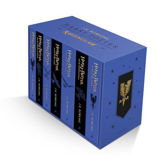 Дополнительное изображение книги «Harry Potter Ravenclaw House Editions Paperback Box Set (J.K. Rowling) Гарри Поттер издание факультета Когтевран бокс-сет/ Книги на английском языке»