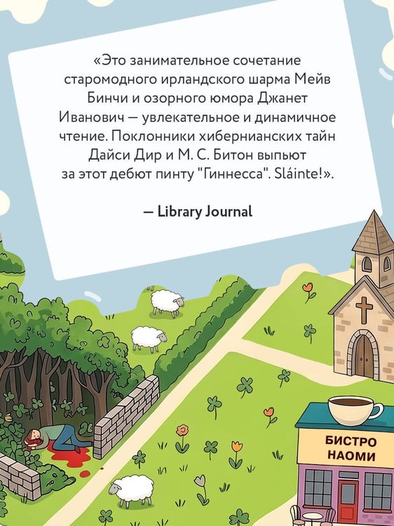 Дополнительное изображение книги «Убийство в ирландской деревушке (#1)»