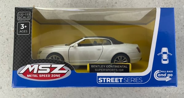 Дополнительное изображение книги «MSZ Металлическая модель Bentley Continental Supersports ISR, масштаб 1:43»