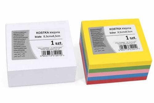 Обложка книги «Papīra kubs balts 8,8x8,5cm»