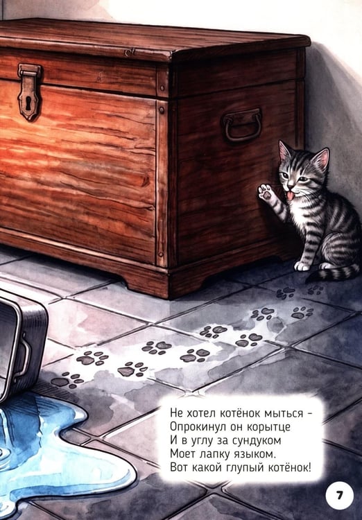 Дополнительное изображение книги «Усатый-полосатый»