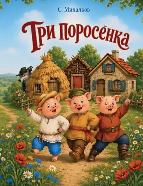 Дополнительное изображение книги «Три поросенка»