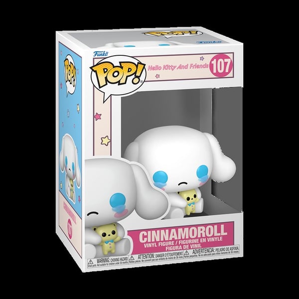 Обложка книги «FUNKO POP! Vinyl: Фигурка: Sanrio: Hello Kitty - Cinnamoroll (Missing You)»