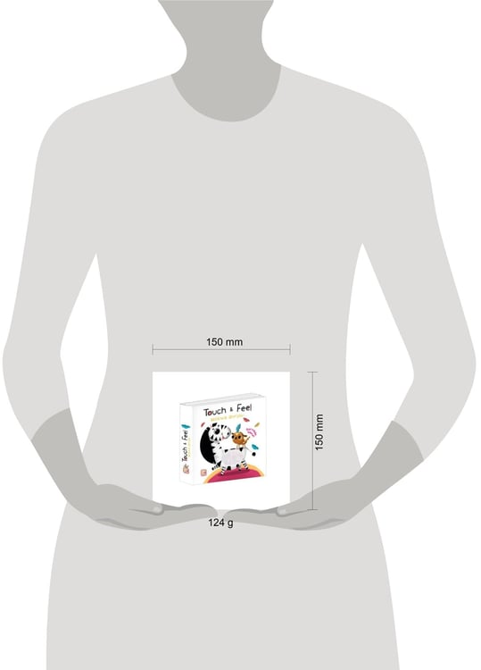 Дополнительное изображение книги «Книжки Touch & feel. Весёлые фигуры»