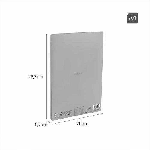 Дополнительное изображение книги «Klade A4/48 līniju Milan pelēka»