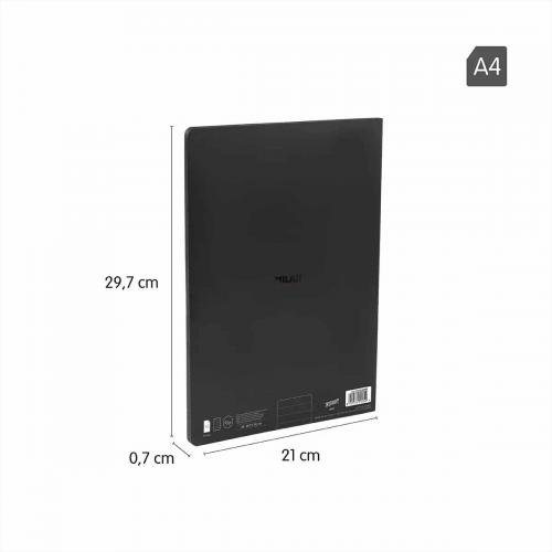 Дополнительное изображение книги «Klade A4/48 rūtiņu Milan melna»