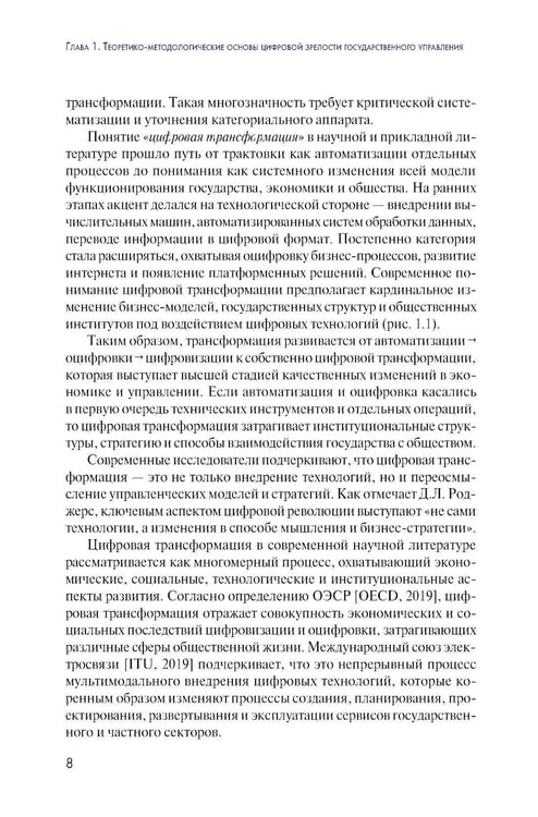 Дополнительное изображение книги «Цифровая зрелость государственного управления в России: теория, методология, практика оценки: монография»