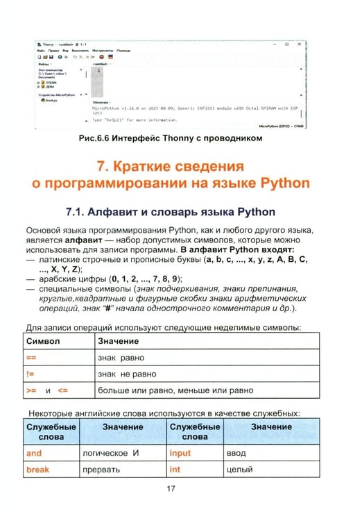 Дополнительное изображение книги «Робототехника: самоучитель для школьников и студентов. 25+ проектов на микроконтроллере ESP-32»