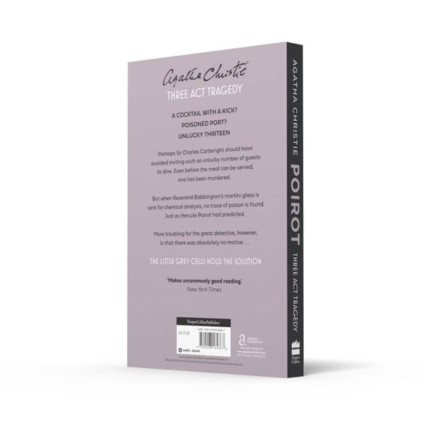 Дополнительное изображение книги «Three Act Tragedy (Agatha Christie) Трагедия в трёх актах (Агата Кристи) /Книги на английском языке»