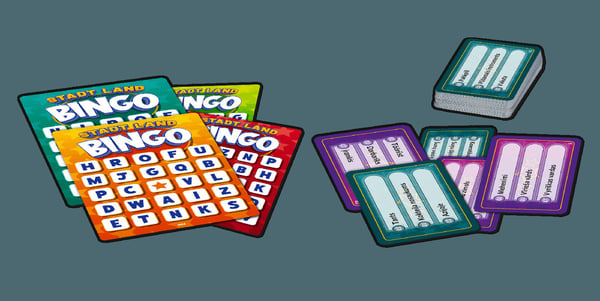 Дополнительное изображение книги «PIATNIK Настольная игра Word Bingo»