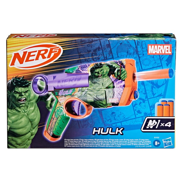 Обложка книги «NERF бластер Hulk»