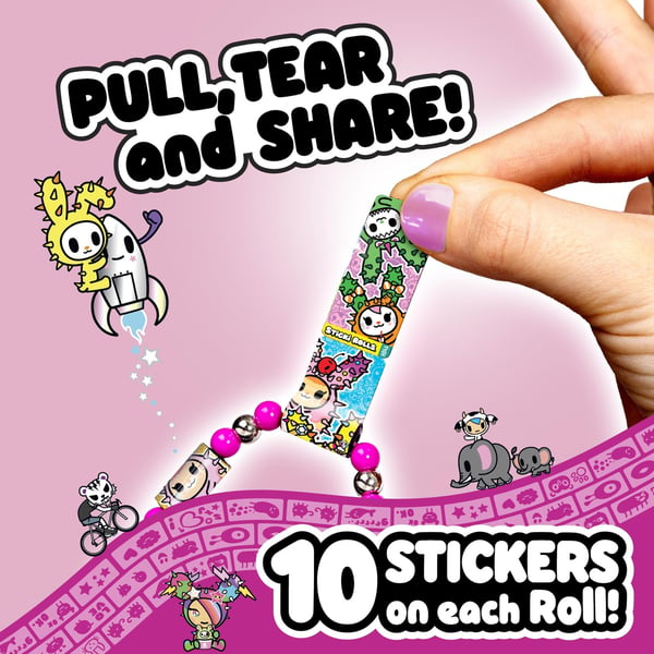 Дополнительное изображение книги «STICKI ROLLS TOKI DOKI Комплект из браслета и подвески»