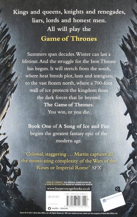 Дополнительное изображение книги «A game of thrones (George R.R. Martin) Игра престолов (Джордж Р. Р Мартин) /Книги на английском языке»