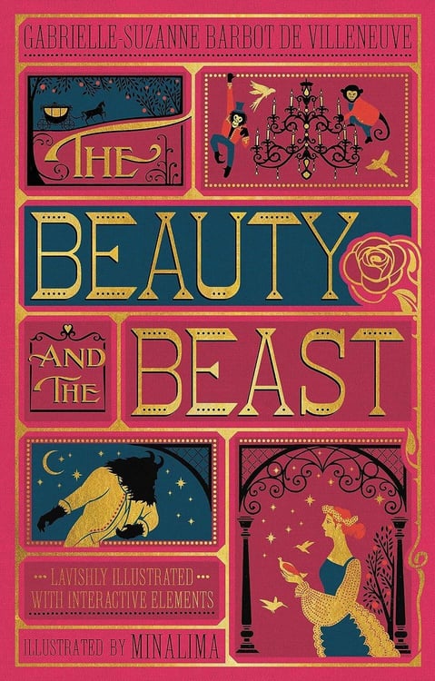 Обложка книги «The Beauty and the Beast MinaLima edition Красавица и Чудовище издание МинаЛима/ Книги на английском языке», ISBN 9780062456212