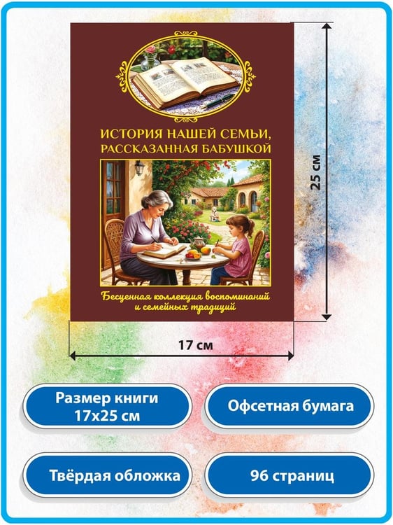 Дополнительное изображение книги «История нашей семьи, рассказанная бабушкой»
