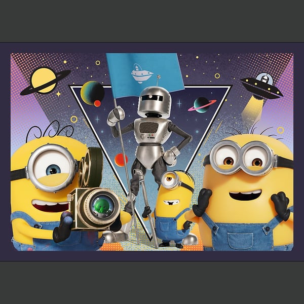 Дополнительное изображение книги «TREFL MINIONS Комплект пазлов 4в1 Миньоны»