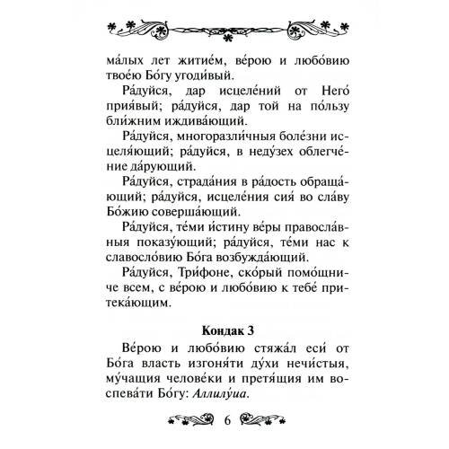 Дополнительное изображение книги «Акафист святому мученику Трифону»