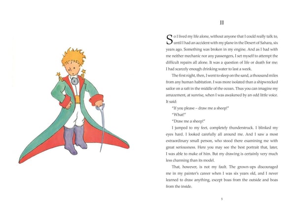 Дополнительное изображение книги «The little prince (Antoine de Saint-Exupery) Маленький Принц (Антуан де Сент-Экзюпери) /Книги на английском языке»